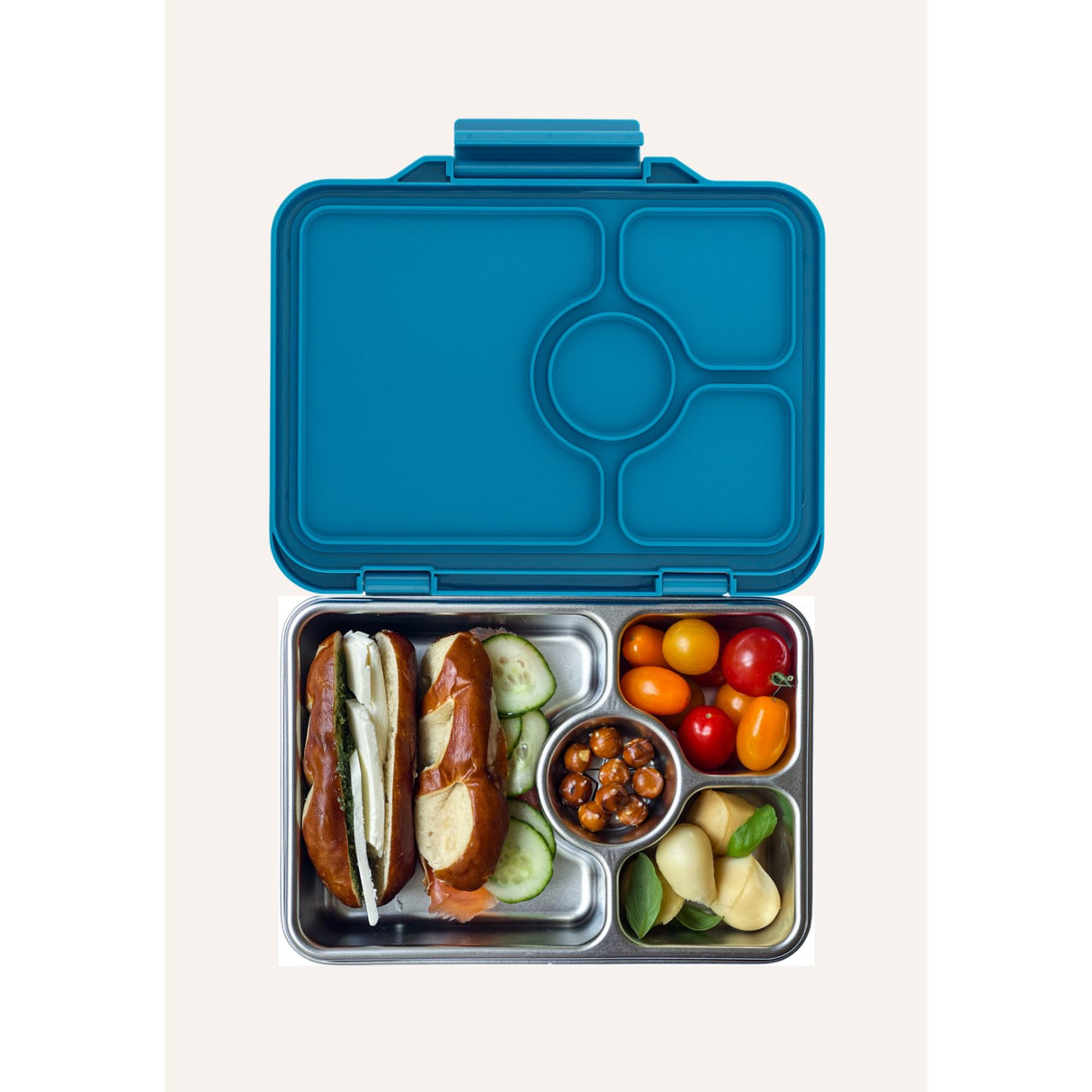 Yumbox Normandy Blue Prêt Stainless Steel 4-Sections