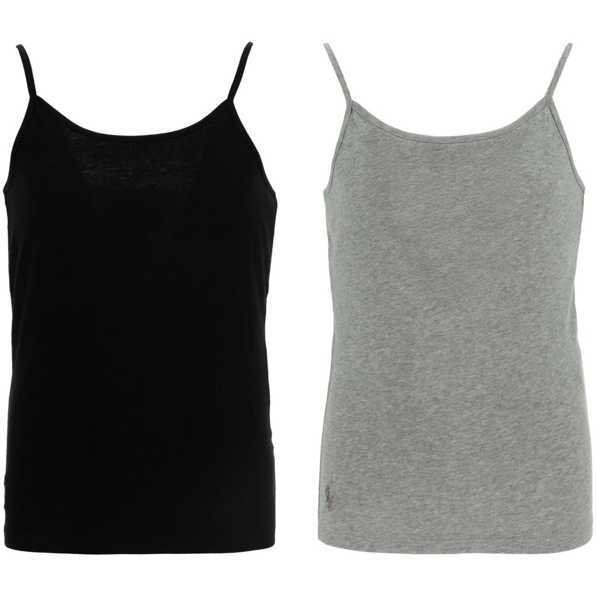 Polo Ralph Lauren Black/Andover Heather 2 Pack Polo Camisole