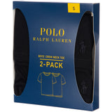 Polo Ralph Lauren Polo Black 2 Pack Bomull Crew T-Skjorte