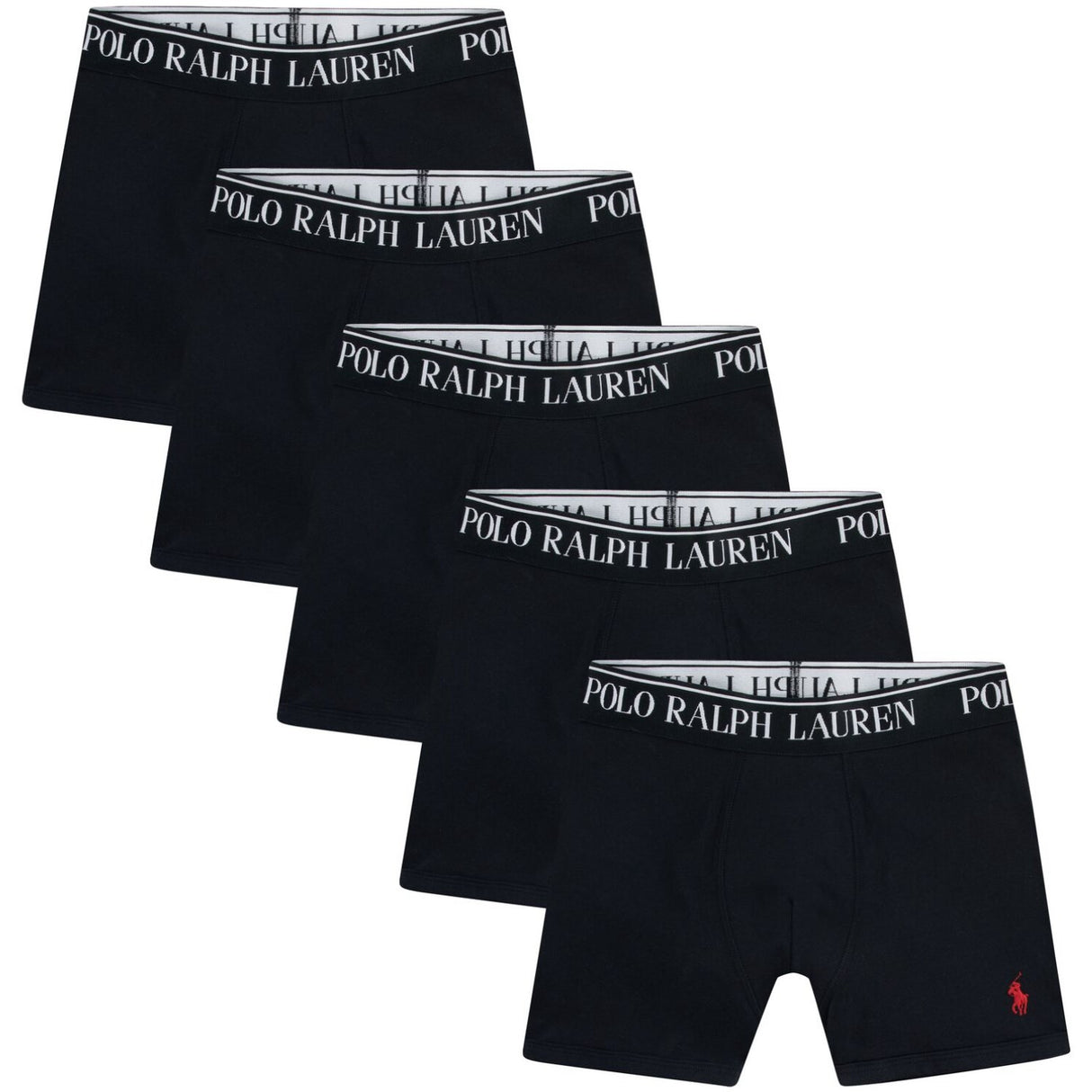 Polo Ralph Lauren Polo Black Bomull Stretch 5 Pack Boxer