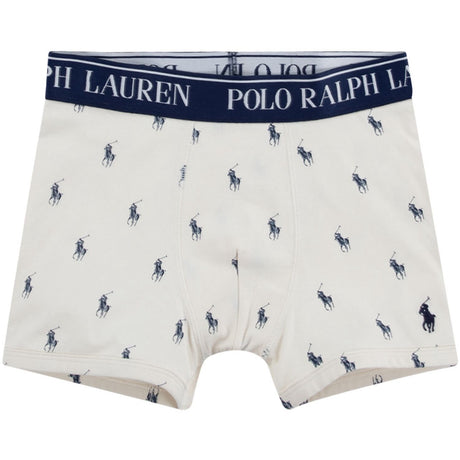 Polo Ralph Lauren Elite Blue Bomull Stretch 3 Pack Boxer/Brief