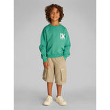 Calvin Klein Bahama Green Summer Backprint Cn Hettegenser