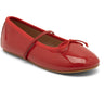 Bisgaard Red Patent Palma Ballerinasko