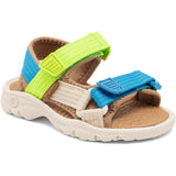 Bisgaard Bright Blue/Green Nico Sandal