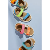 Bisgaard Bright Blue/Green Nico Sandal