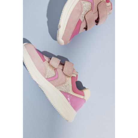 Bisgaard Blush Glitter Yuki Glitter Borrelås Sko