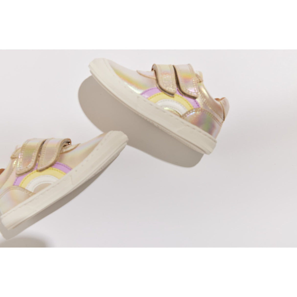 Bisgaard Galaxy Rainbow Low Borrelås Sko