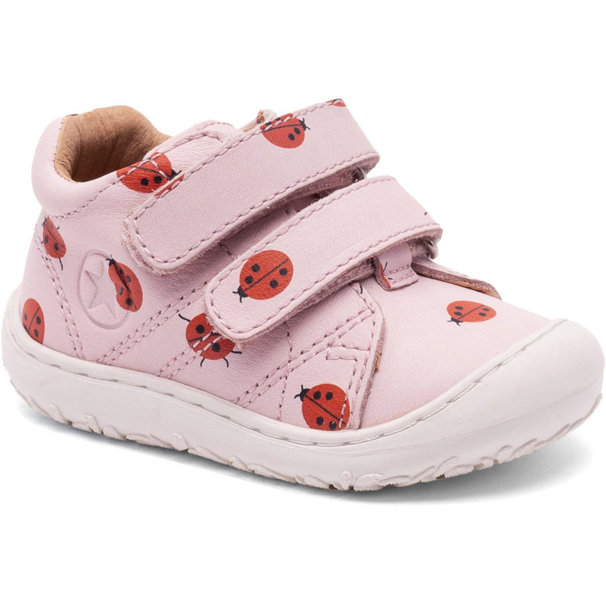 Bisgaard Lady Bugs Barefoot Hale V First Step Sko