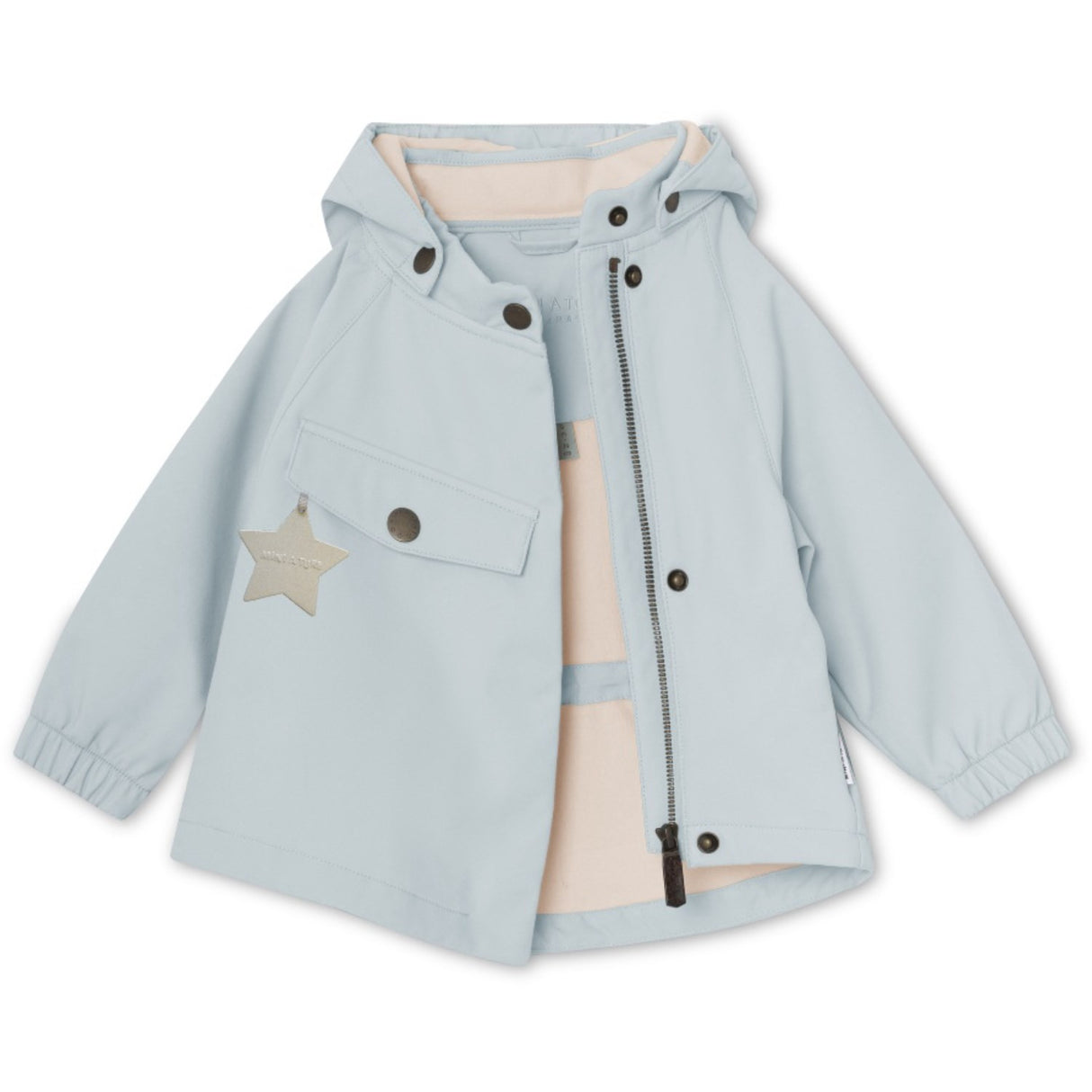 Mini A ture Pearl Blue Wai Spring Softshell Jakke. GRS