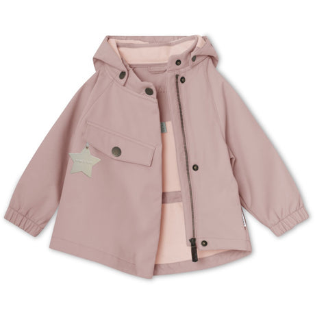 Mini A ture Cloudy Rose Wai Spring Softshell Jakke. GRS