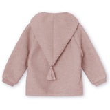 Mini A ture Cloudy Rose Liff Teddyfleece Jakke. GRS