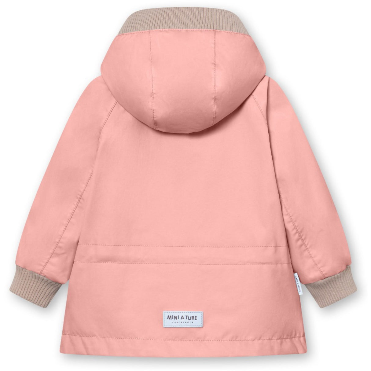 Mini A ture Rose Tan Wally Fleece Lined Spring Jakke. GRS