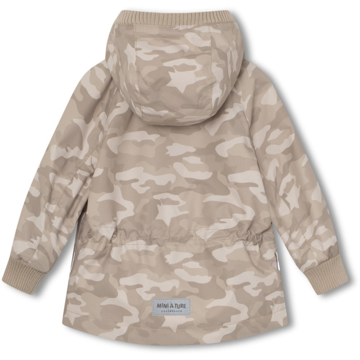 Mini A ture Sand Camo Wally Fleece Lined Printed Spring Jakke.GRS