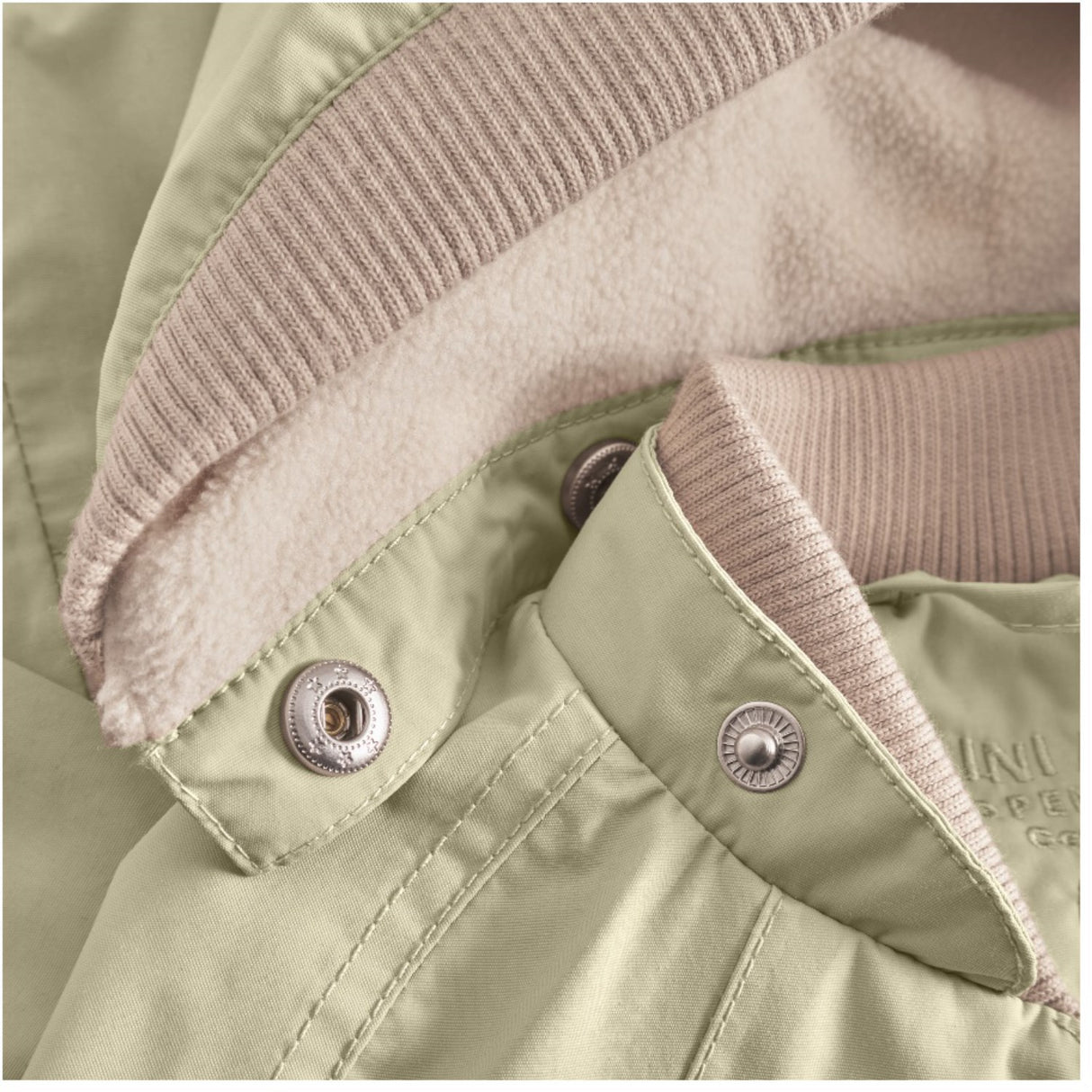 Mini A ture Elm Green Wai Fleece Lined Spring Jakke. GRS