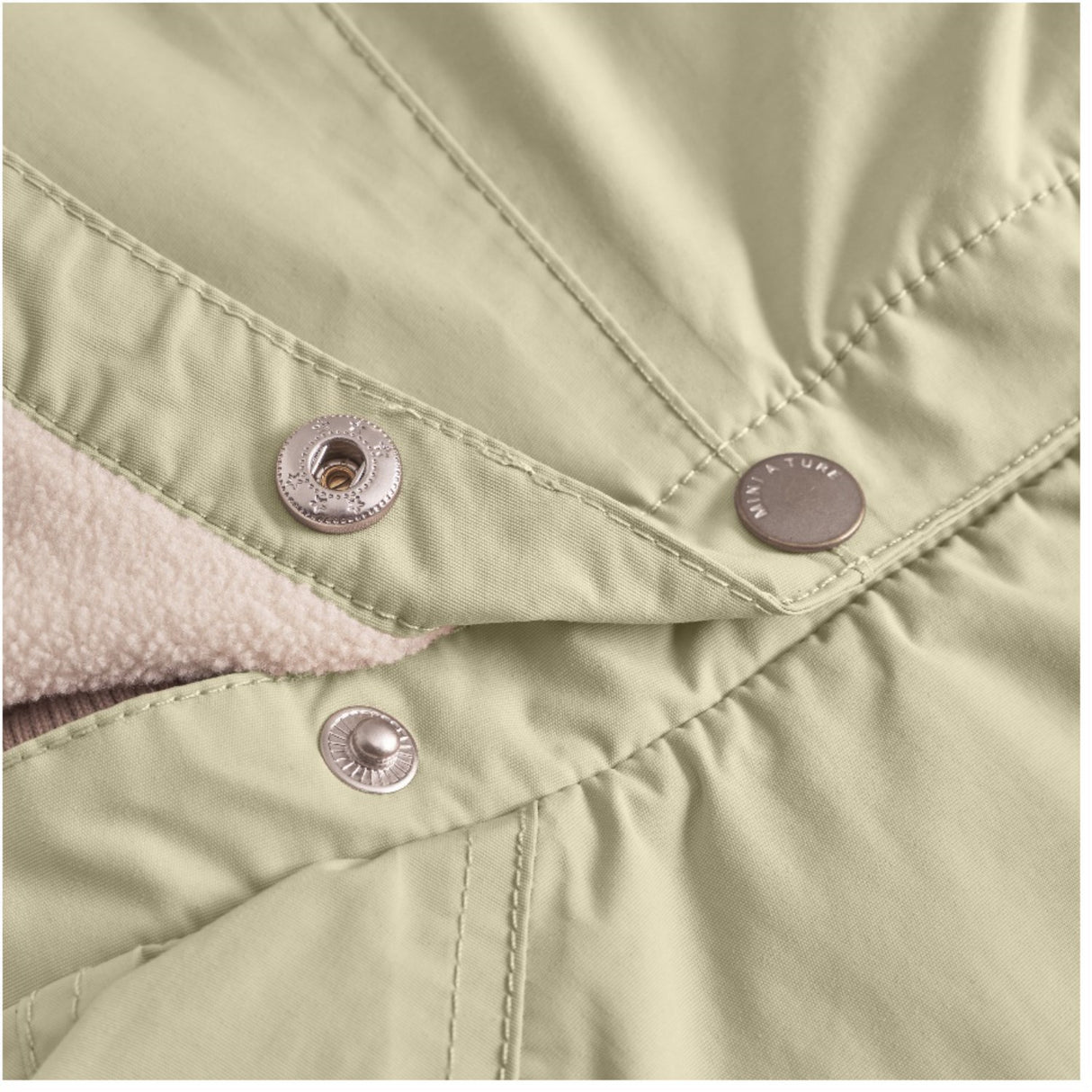 Mini A ture Elm Green Wai Fleece Lined Spring Jakke. GRS