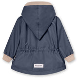 Mini A ture Ombre Blue Wai Fleece Lined Spring Jakke. GRS