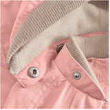 Mini A ture Rose Tan Wai Fleece Lined Spring Jakke. GRS