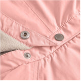 Mini A ture Rose Tan Wai Fleece Lined Spring Jakke. GRS