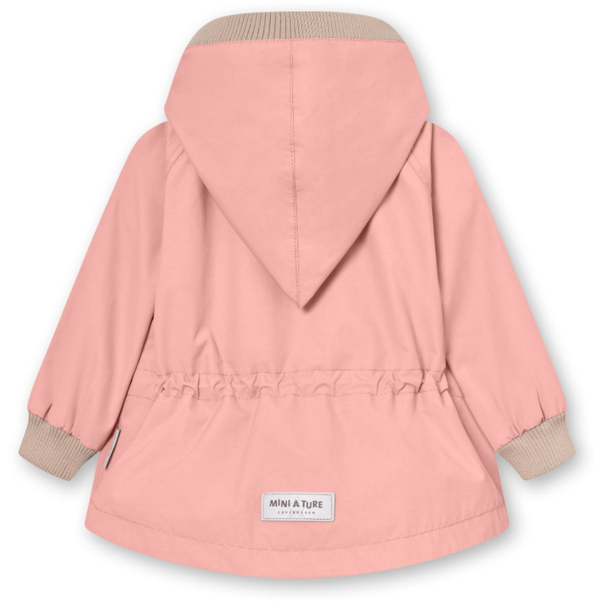 Mini A ture Rose Tan Wai Fleece Lined Spring Jakke. GRS