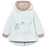 Mini A ture Blue Metal Babyvito Spring Anorak. GRS