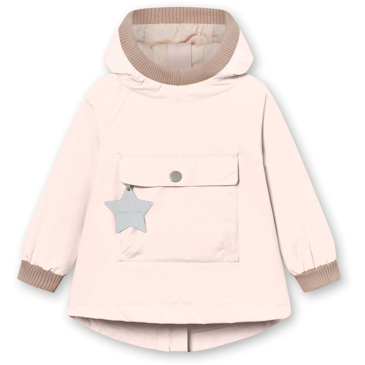 Mini A ture Silver Peony Babyvito Spring Anorak. GRS