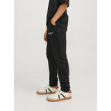 Jack & Jones Junior Black Gordon Vesterbro Cuffed Sweatpants Noos