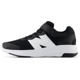 New Balance Black New Balance FreshFoam 578 Kids Bungee Lace Med Topp Stropp