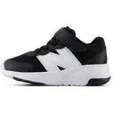 New Balance Black New Balance FreshFoam 578 Kids Bungee Lace Med Topp Stropp