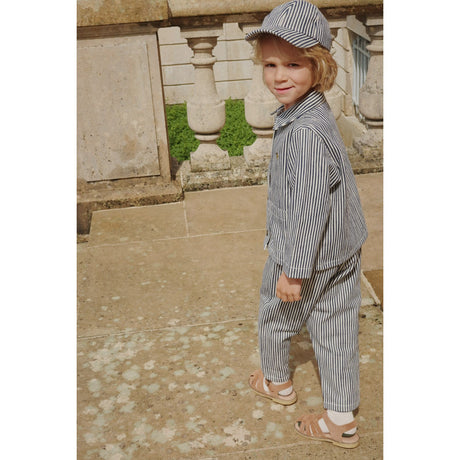 Konges Sløjd Naval Stripe Fender Bukser Gots