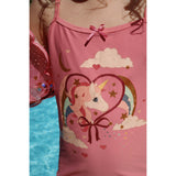 Konges Sløjd Flamingo Plume Riley Badedrakt Grs