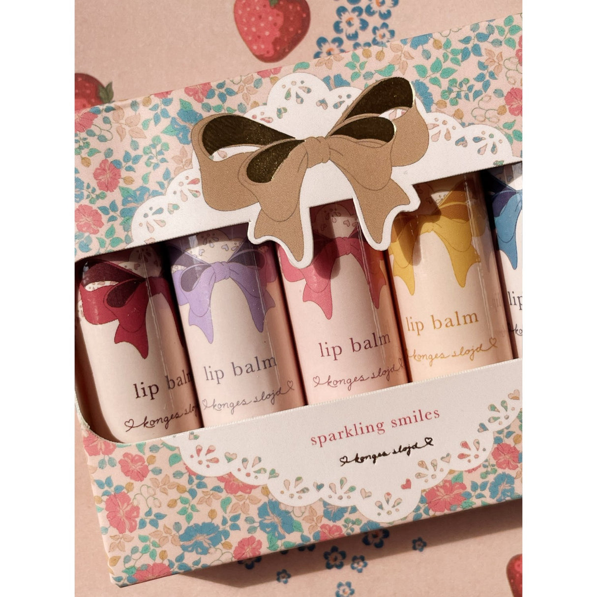 Konges Sløjd Multi Lip Balm Glitter 5 Pcs