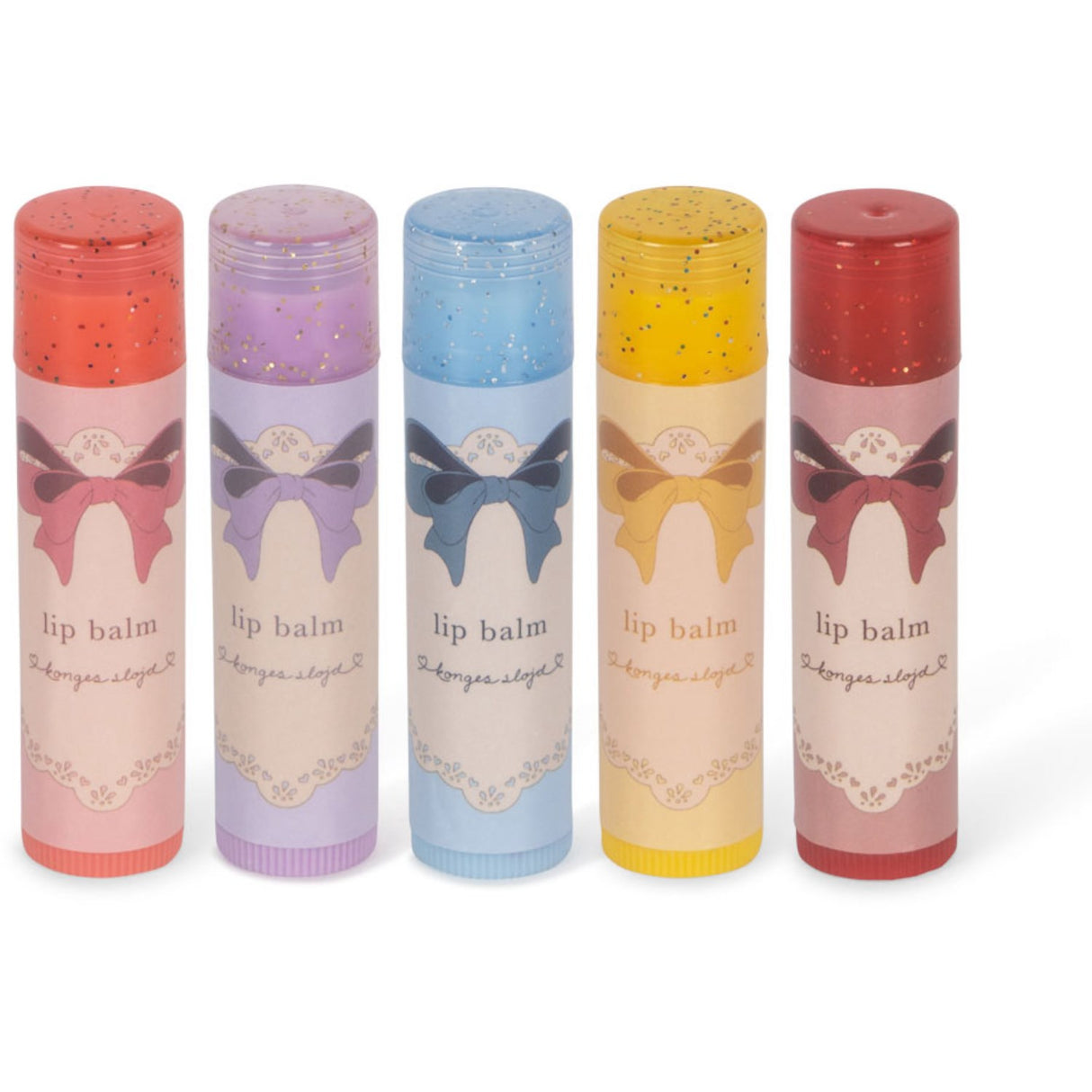 Konges Sløjd Multi Lip Balm Glitter 5 Pcs