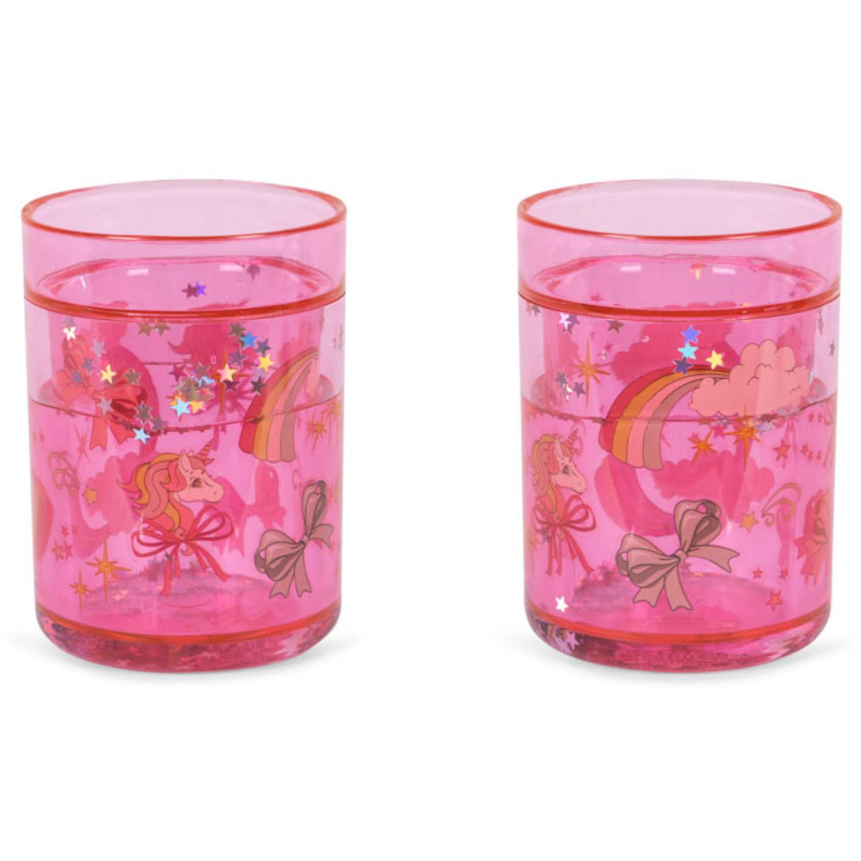 Konges Sløjd Rainbow Bue 2 Pack Glitter Cups