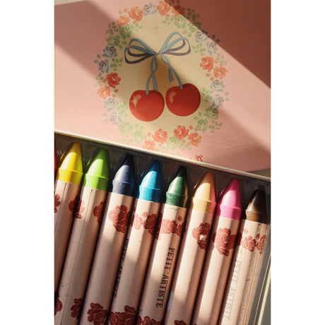 Konges Sløjd Cherry Bue Crayons Bees Wax 10 Pcs