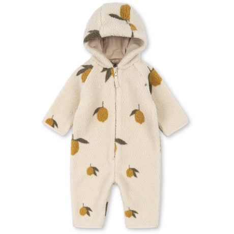 Konges Sløjd Mon Grand Citron Sage Jody Teddybjørn Onesie Grs
