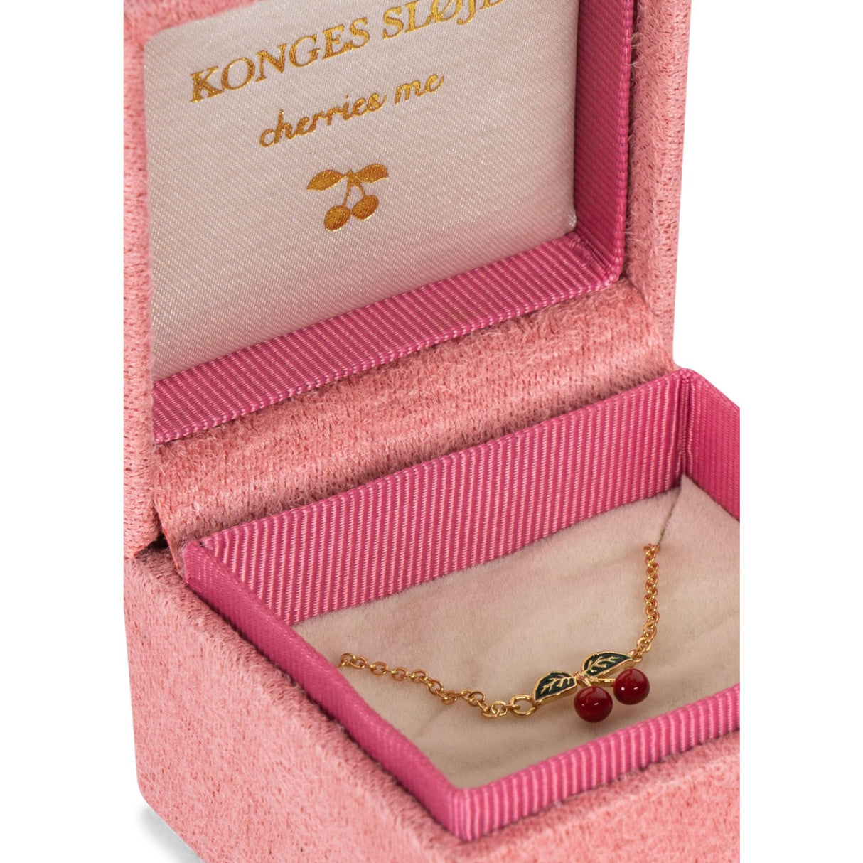 Konges Sløjd Cherry 24K Gold Plating Cherry Necklace