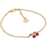 Konges Sløjd Cherry 24K Gold Plated Cherry Bracelet