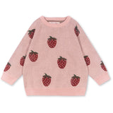 Konges Sløjd Strawberry Lapis Lurex Strikk Bluse