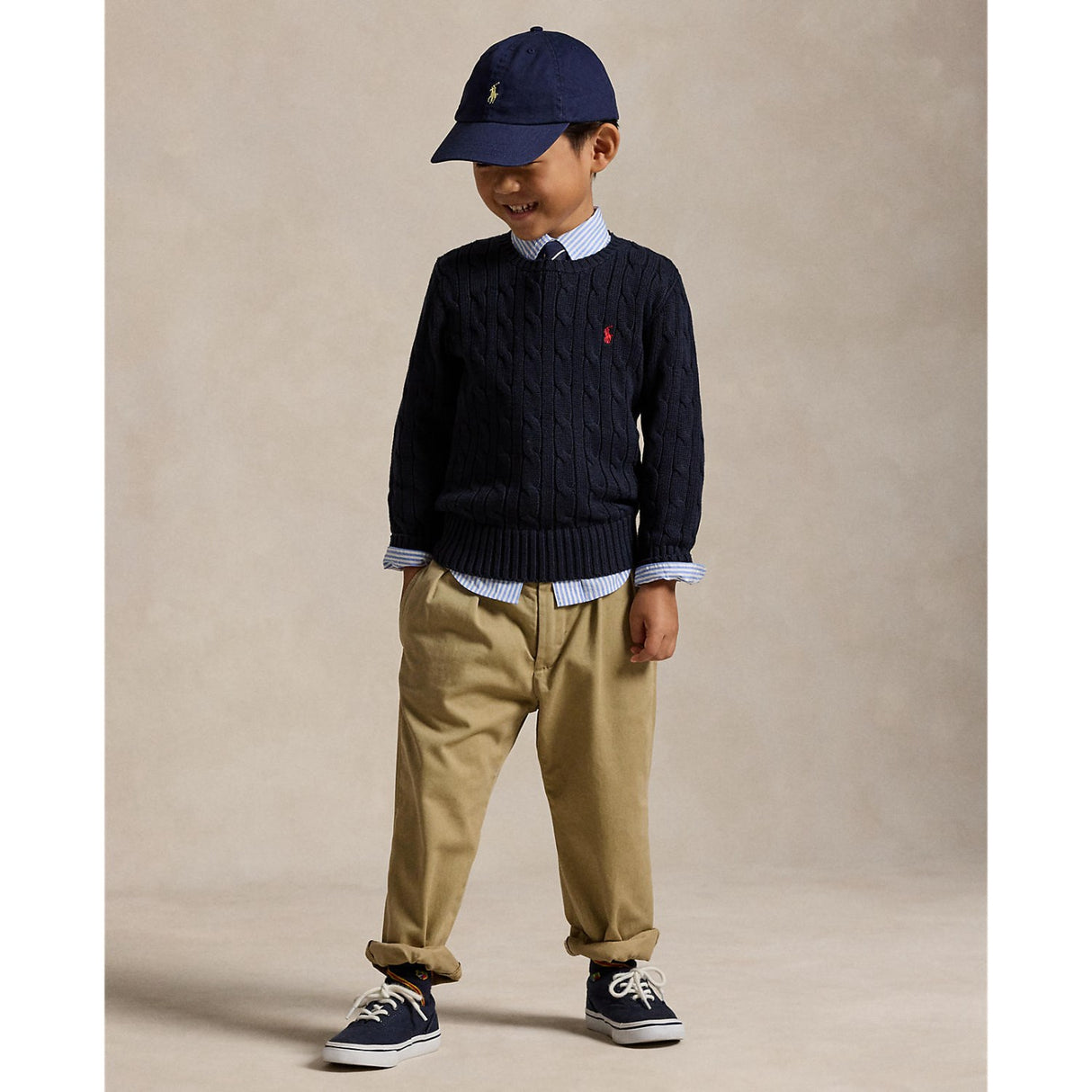 Polo Ralph Lauren Rl Navy/C3807 Boy Pullover