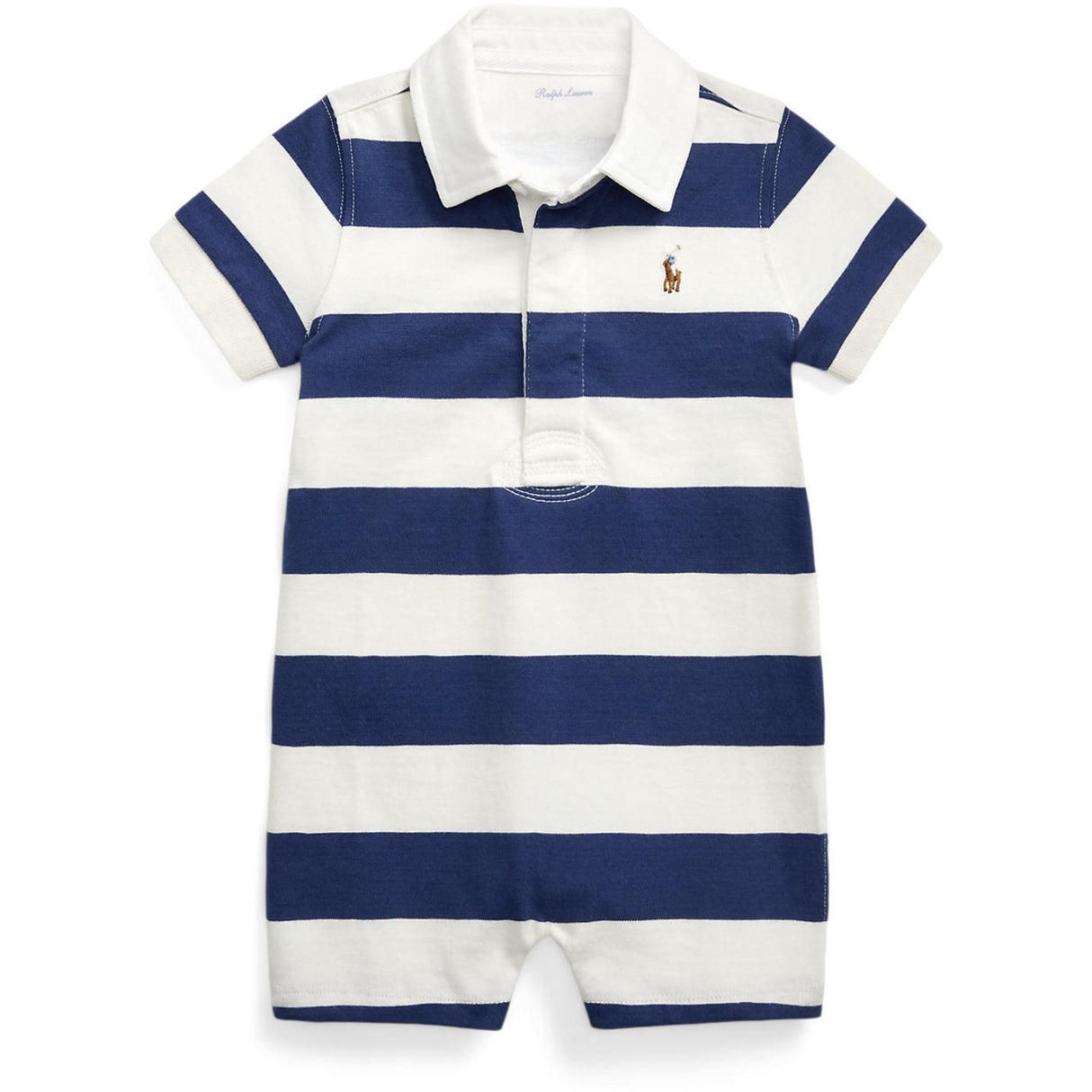 Ralph Lauren Baby Light Navy Mult Rugby Shortall