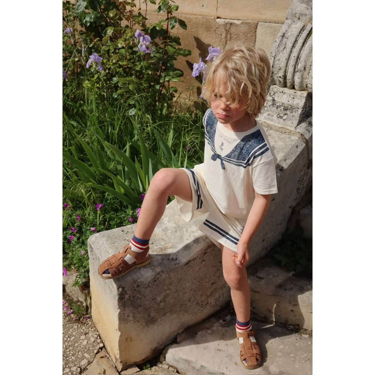 Konges Sløjd Multi Stribe 2 Pack Rib Strømper