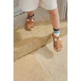 Konges Sløjd Multi Stribe 2 Pack Rib Strømper