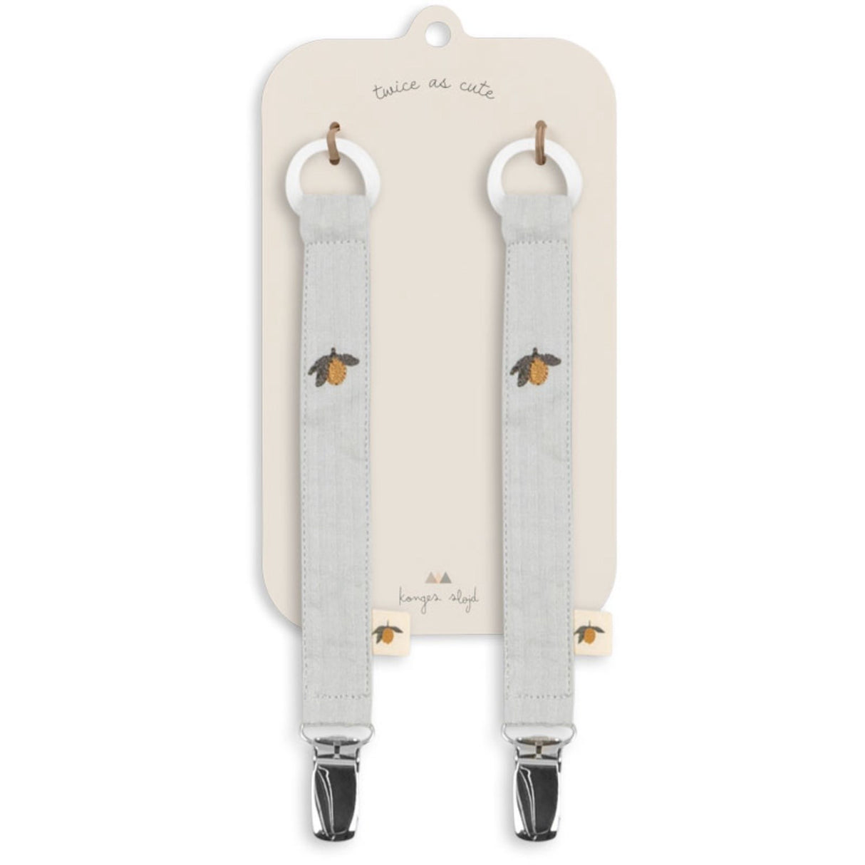 Konges Sløjd High-Rise 2 Pack Seersucker Smokk Stropp