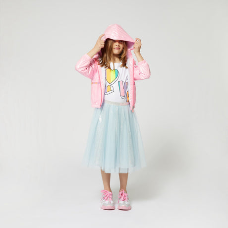 Billieblush Pink Hooded Windbreaker