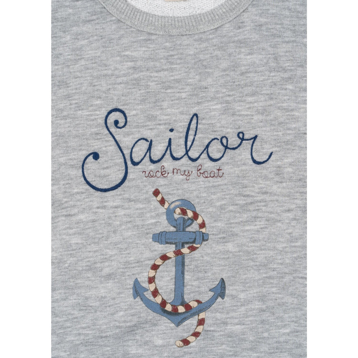 Konges Sløjd Grey Melange Lou Sweat Skjorte Ocs