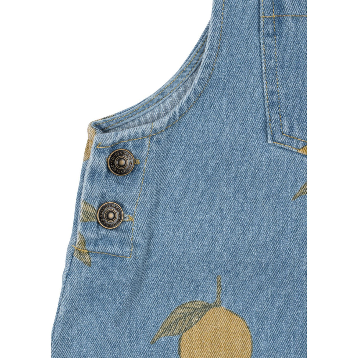 Konges Sløjd Lemon Denim Magot Overalls Gots