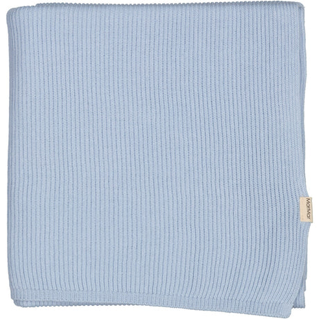 MarMar New Born Cotton Knit Full Clear Sky Alia Babytæppe