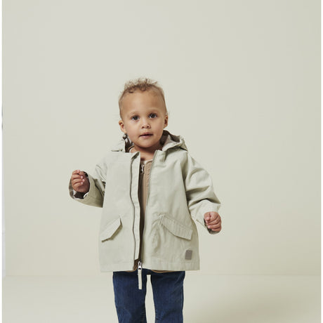 MarMar Tech. Parka White Sage Ovi Jakke Outerwear