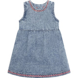 Hust & Claire Washed Denim Katinka Kjole