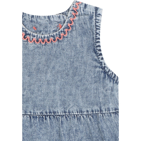 Hust & Claire Washed Denim Katinka Kjole